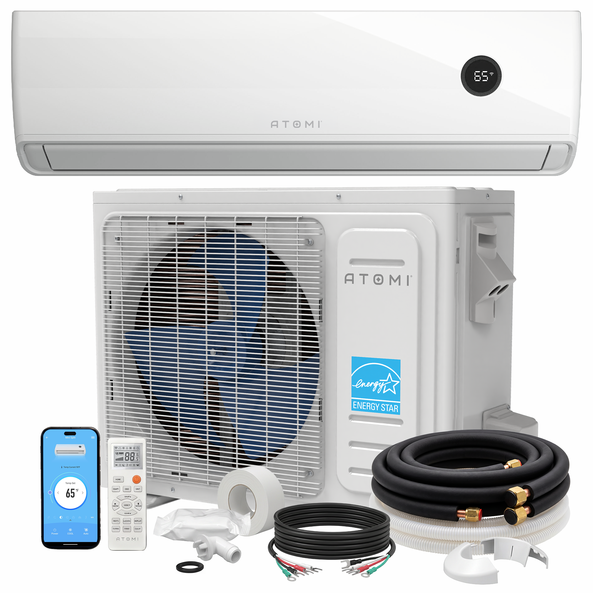 Tempestas Ductless Mini Split AC | 18K BTU Mini Split System