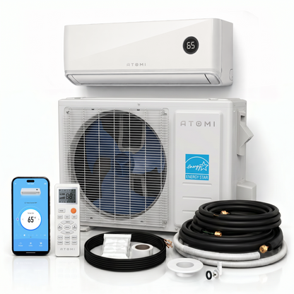 Tempestas Ductless Mini Split AC + Heater - 12K