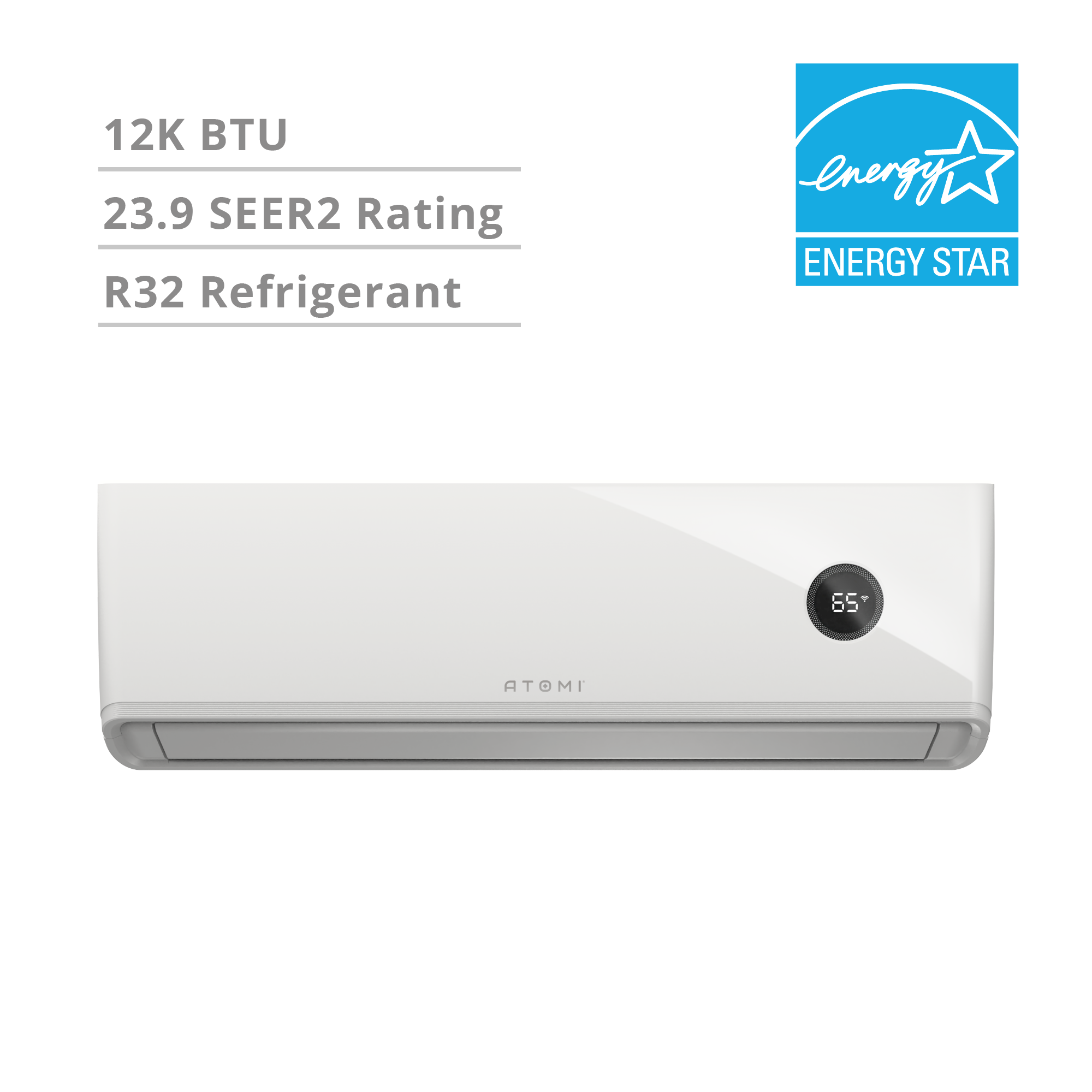Tempestas Ductless Mini Split AC + Heater - 12K