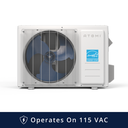 Tempestas Ductless Mini Split AC + Heater - 12K