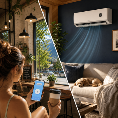Tempestas Ductless Mini Split AC + Heater - 12K