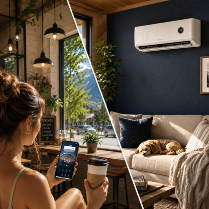 12K BTU Tempestas Inverter Ductless Mini-Split Air Conditioner and Heat Pump