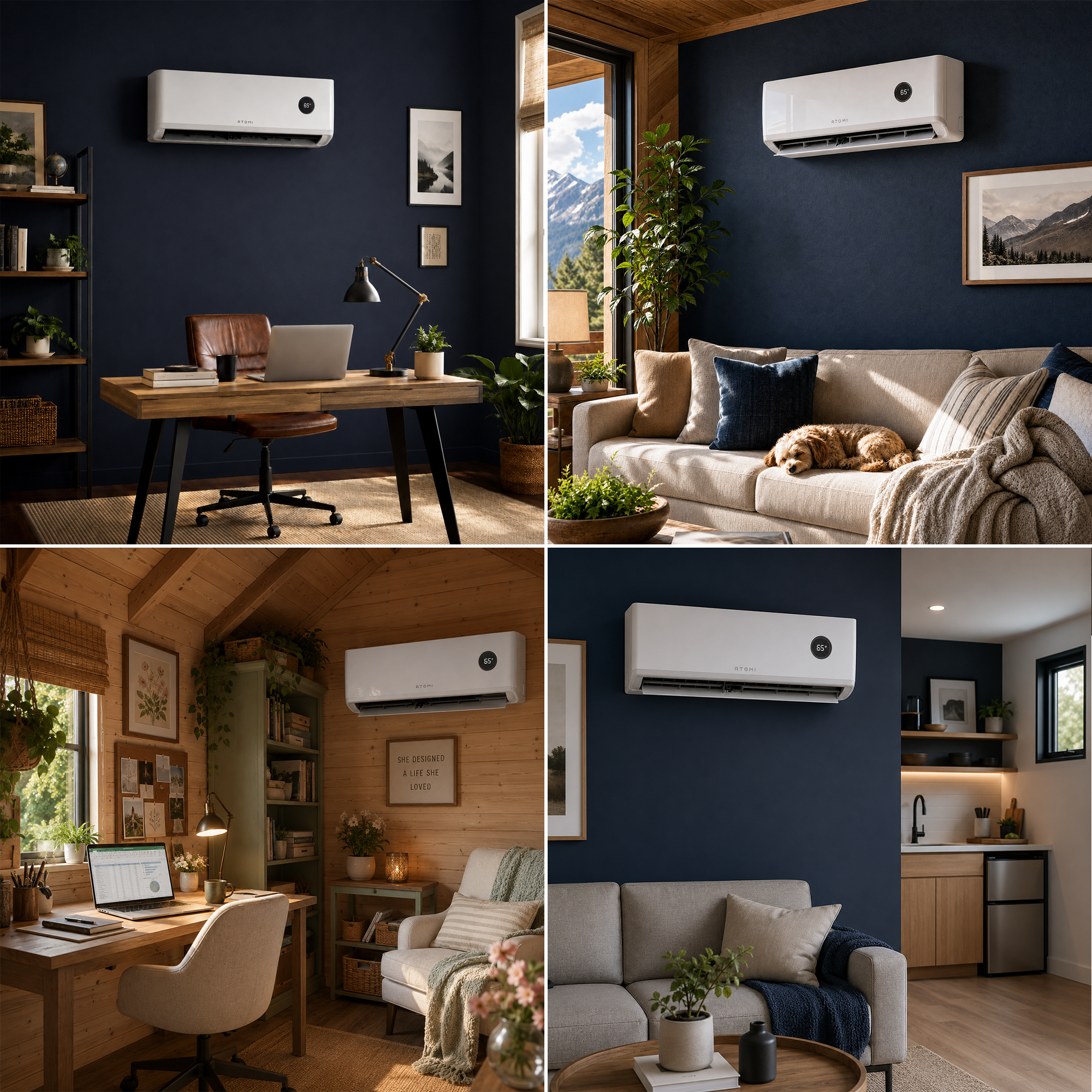 Tempestas Ductless Mini Split AC + Heater - 12K