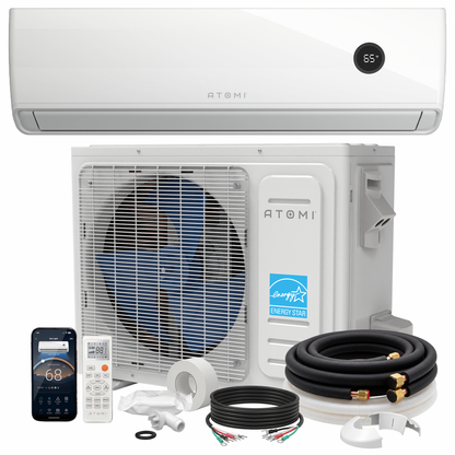 18K BTU Tempestas Inverter Ductless Mini-Split Air Conditioner and Heat Pump