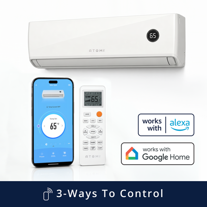 Tempestas Ductless Mini Split AC + Heater - 18K