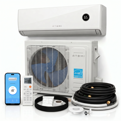 Tempestas Ductless Mini Split AC + Heater - 18K