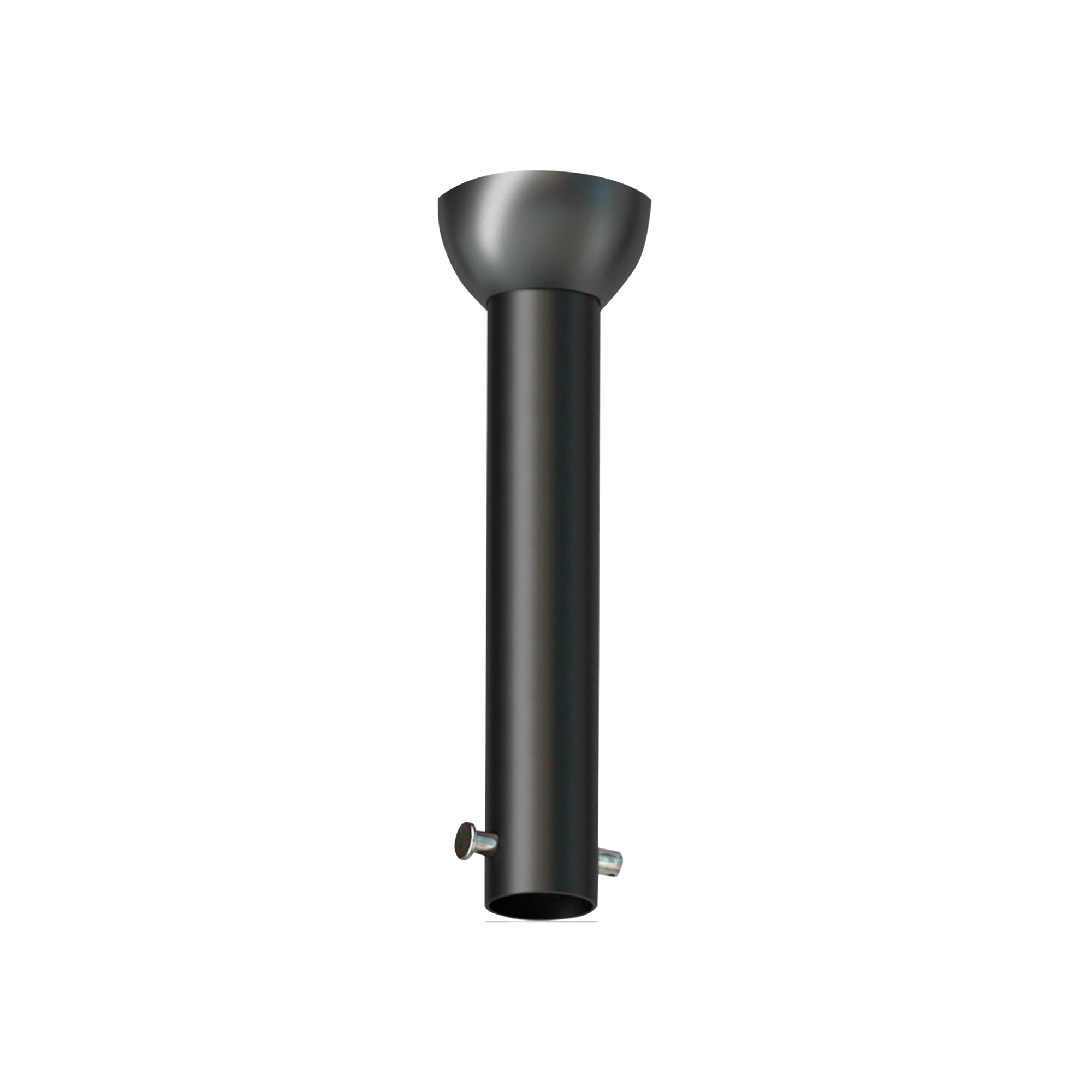 Downrod in pearl black finish