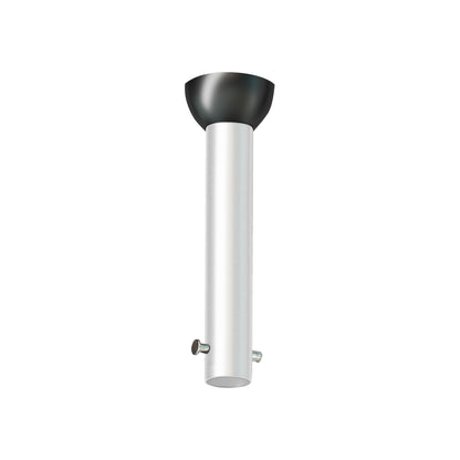Downrod in pearl white finish