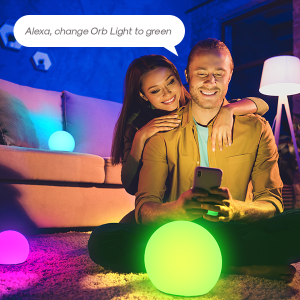 Smart Orb Light Voice and Wireless Control Atomi Smart