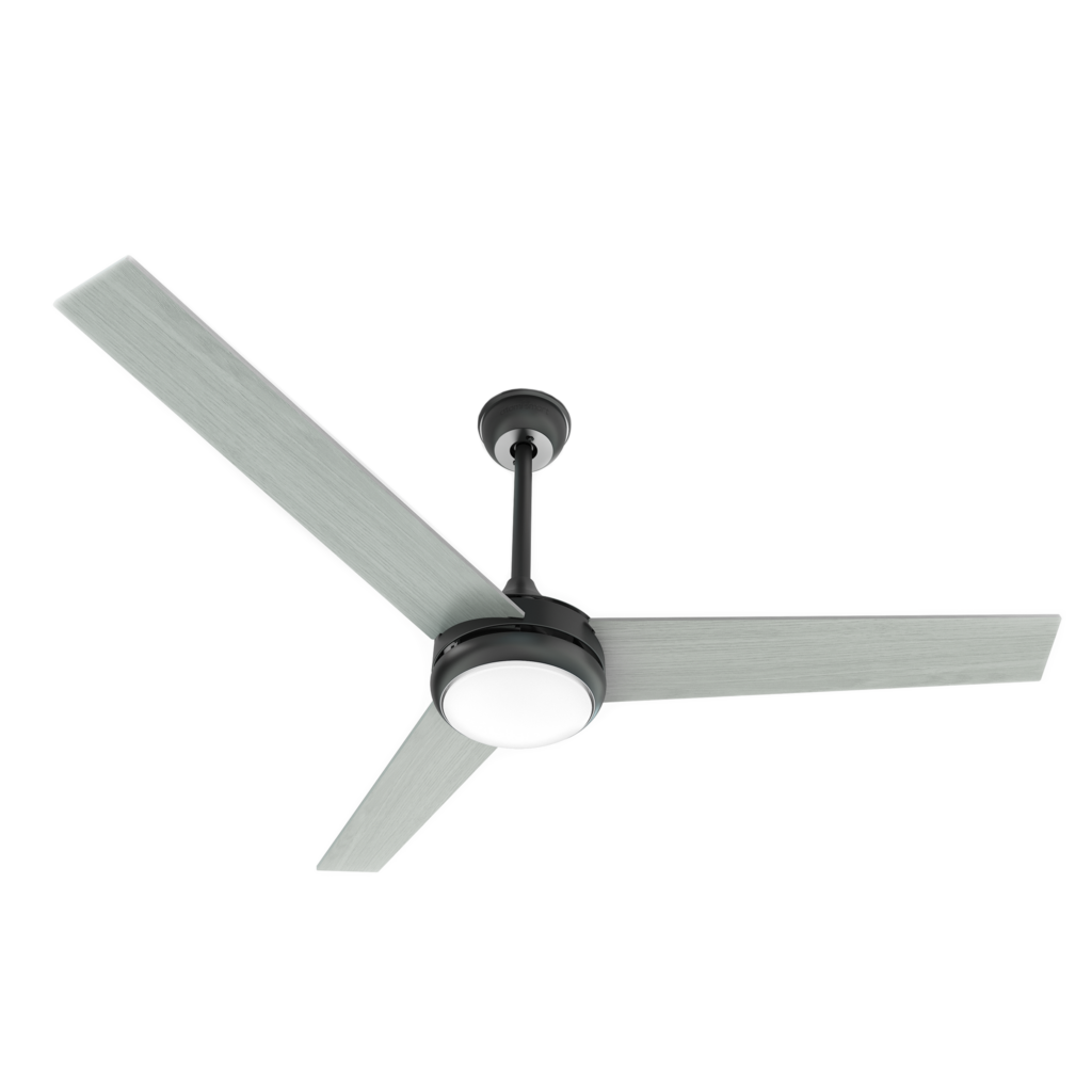 View of the Atomi Smart WiFi Ceiling Fan